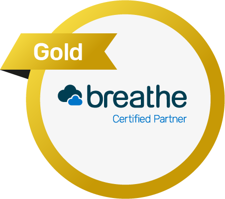 Gold breatheHR Partner