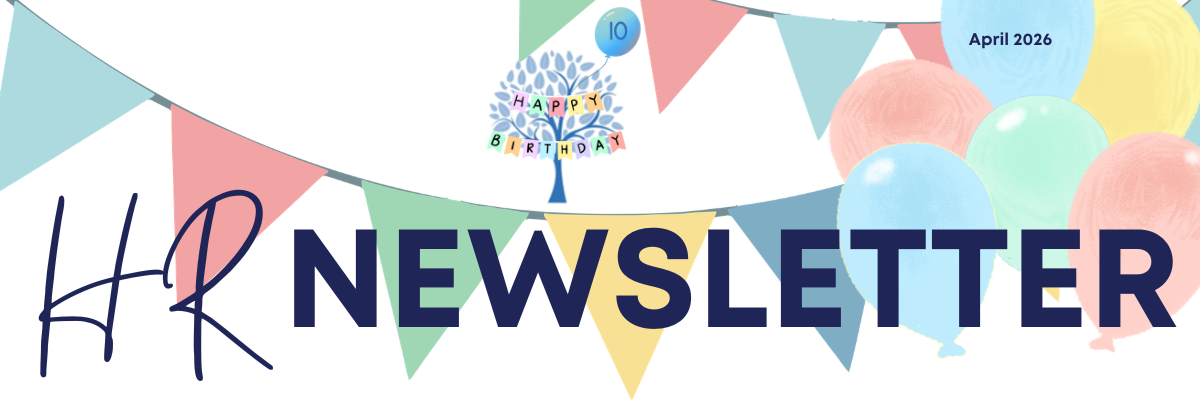 Business birthday heading.